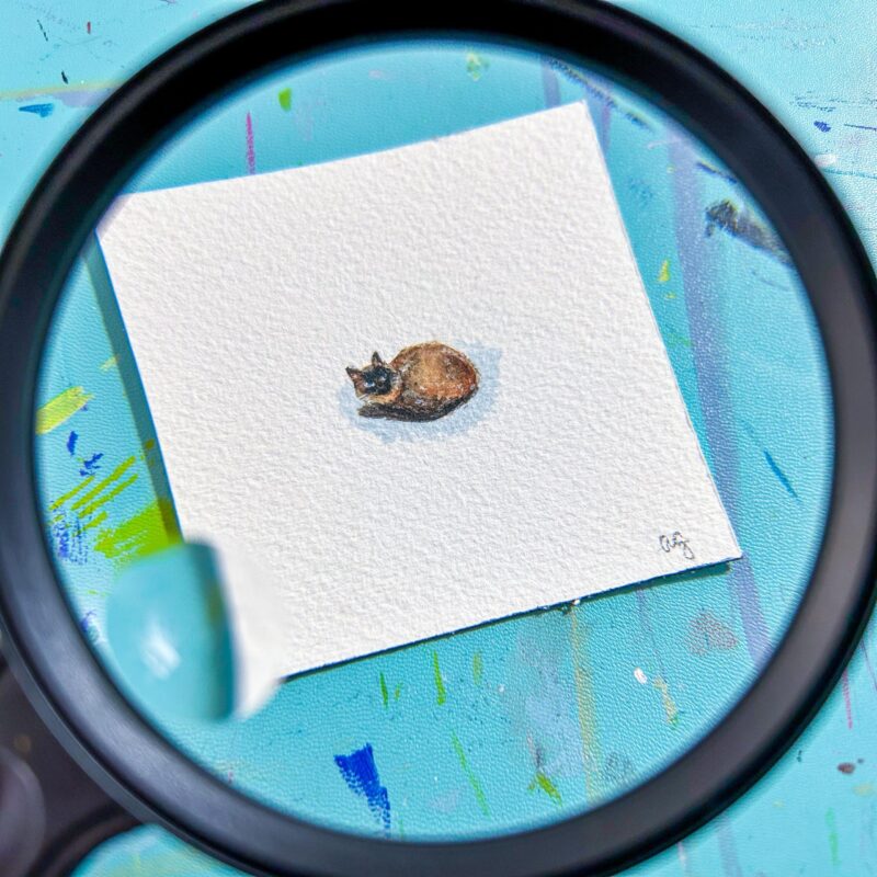 Tiny Pet Portrait, Mixed Media - Image 2