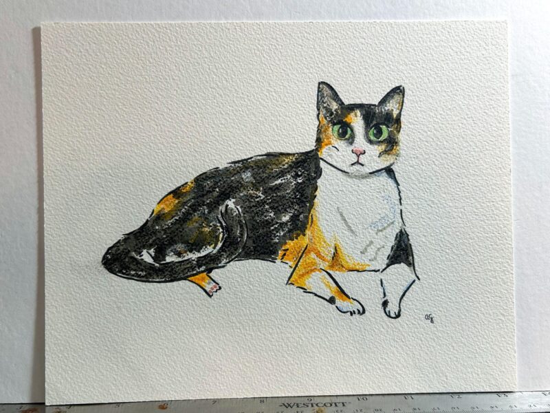 "Badly Drawn" Custom Pet Portrait - Image 4