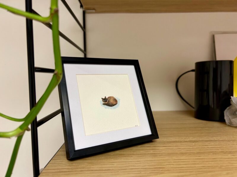 Tiny Pet Portrait, Mixed Media - Image 3