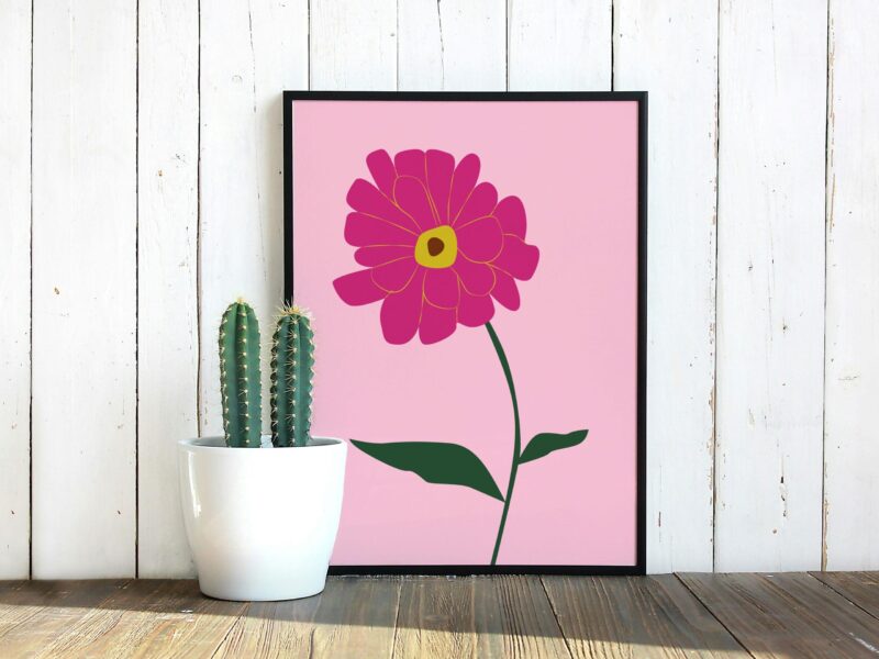 Zinnia Print - Image 8