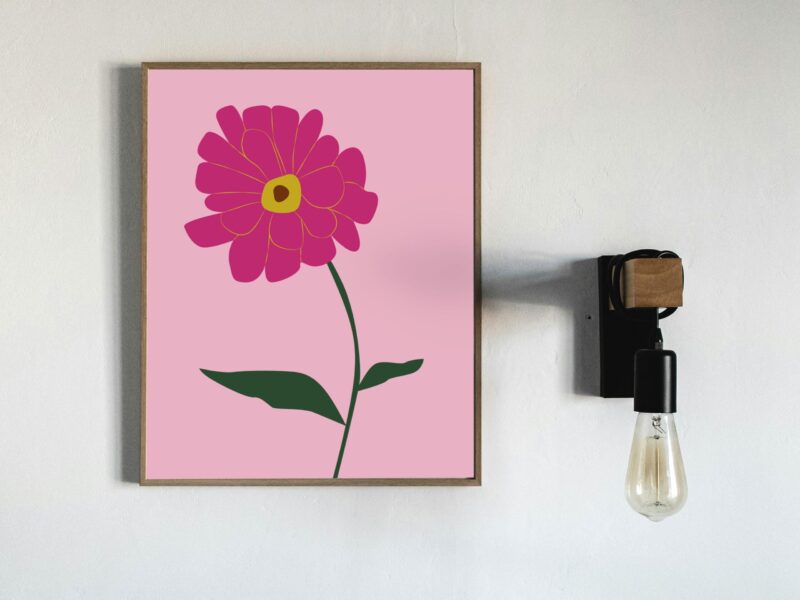 Zinnia Print - Image 7