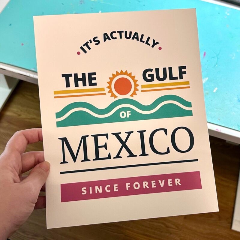 Gulf of Mexico Print - Image 2