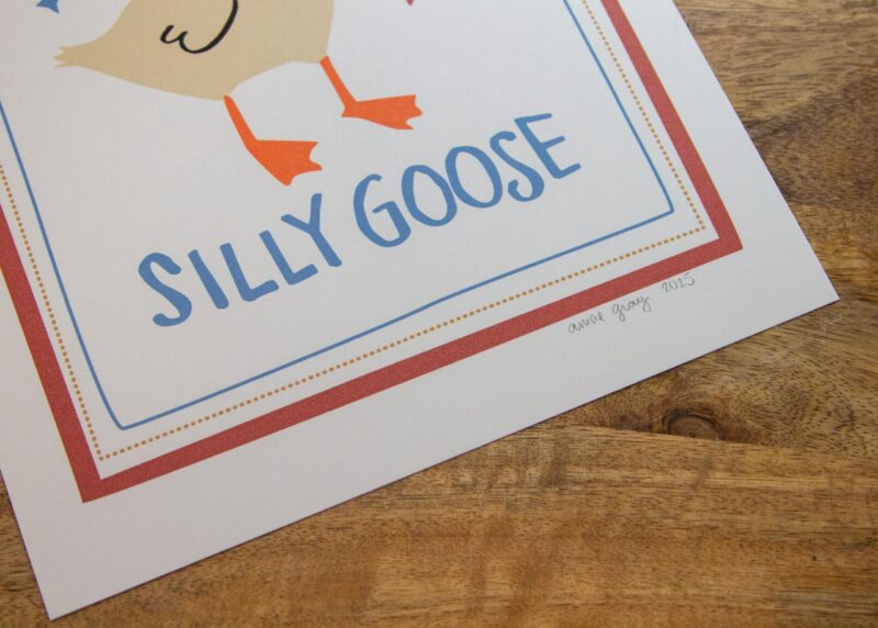 Silly Goose Print - Image 2