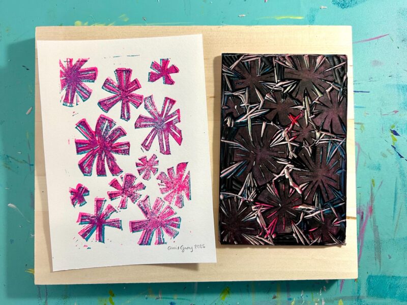 Floral Block Print - Image 5