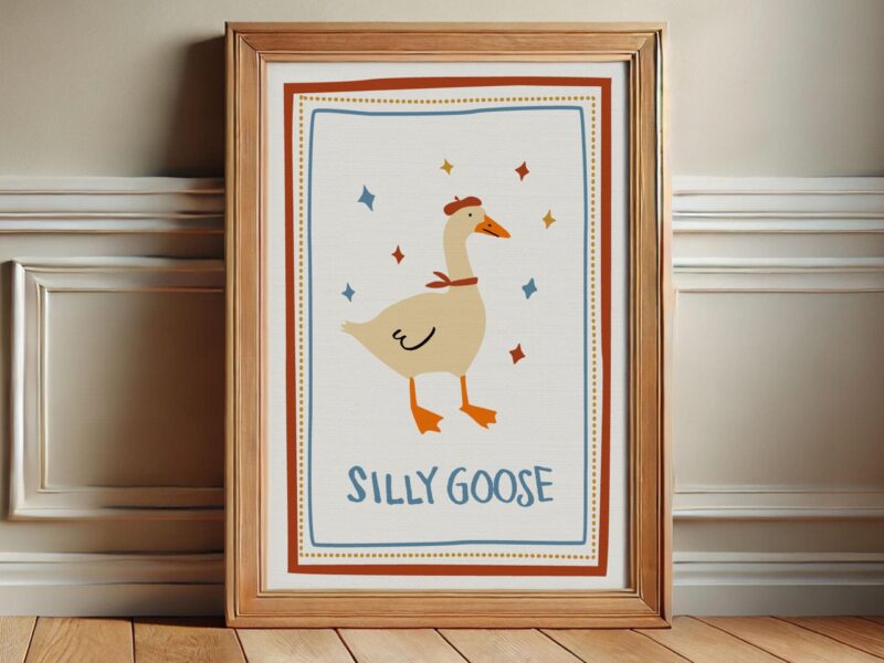 Silly Goose Print