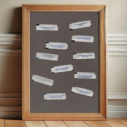 Fortune Cookie Message Print