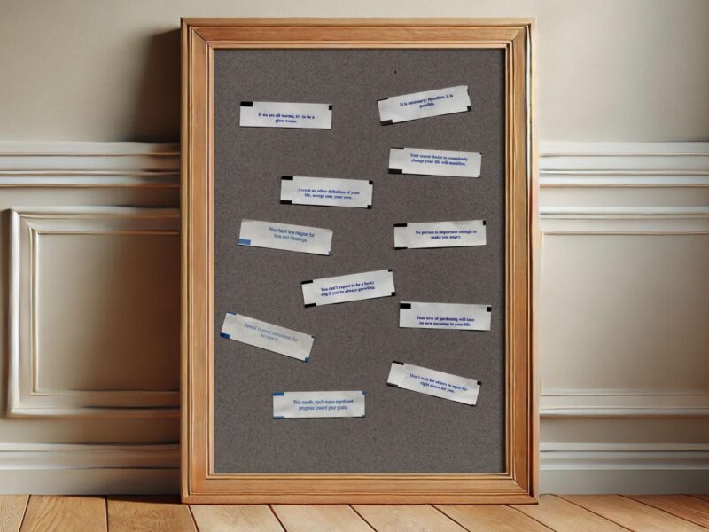 Fortune Cookie Message Print