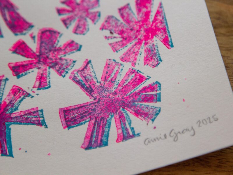 Floral Block Print - Image 2