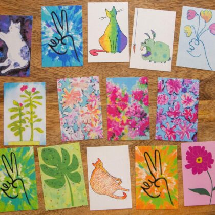 Mini Art Mystery Prints, Set of 3