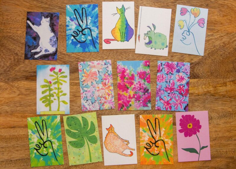 Mini Art Mystery Prints, Set of 3