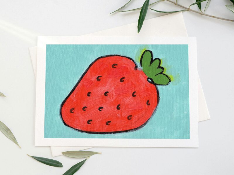Strawberry Print