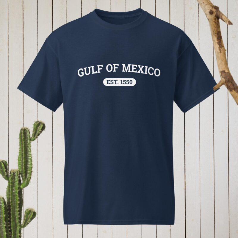 Gulf of Mexico Tee, Classic Gulf of Mexico Tee Shirt, Gulf of America, Gift for Mexico Lover Gulf of Mexico Gift Tee - Image 2