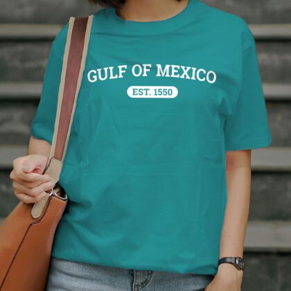 Gulf of Mexico Tee, Classic Gulf of Mexico Tee Shirt, Gulf of America, Gift for Mexico Lover Gulf of Mexico Gift Tee