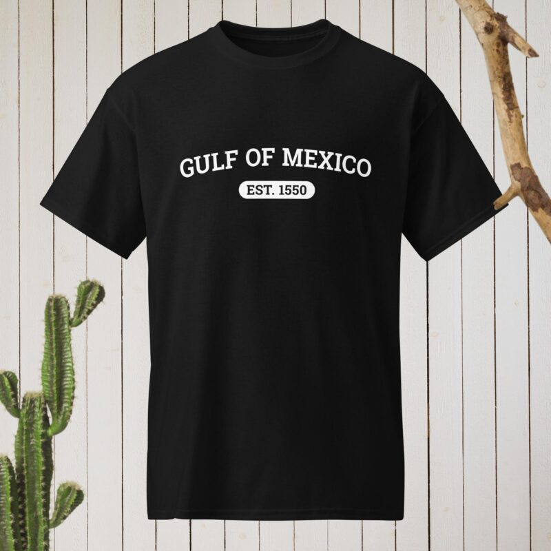 Gulf of Mexico Tee, Classic Gulf of Mexico Tee Shirt, Gulf of America, Gift for Mexico Lover Gulf of Mexico Gift Tee - Image 4