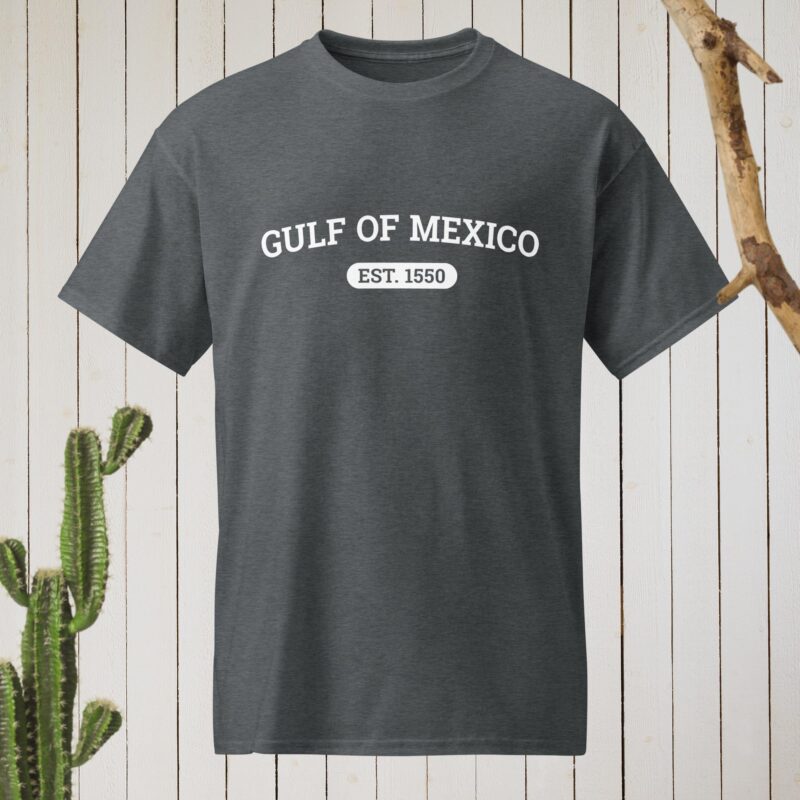 Gulf of Mexico Tee, Classic Gulf of Mexico Tee Shirt, Gulf of America, Gift for Mexico Lover Gulf of Mexico Gift Tee - Image 6