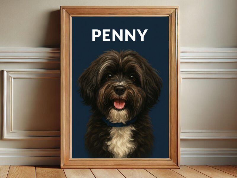 Custom Pet Portrait, Dog Movie Poster, Personalized Cat Poster, Digital Download, Pet Memorial, Gift for Pet Lover - Image 3